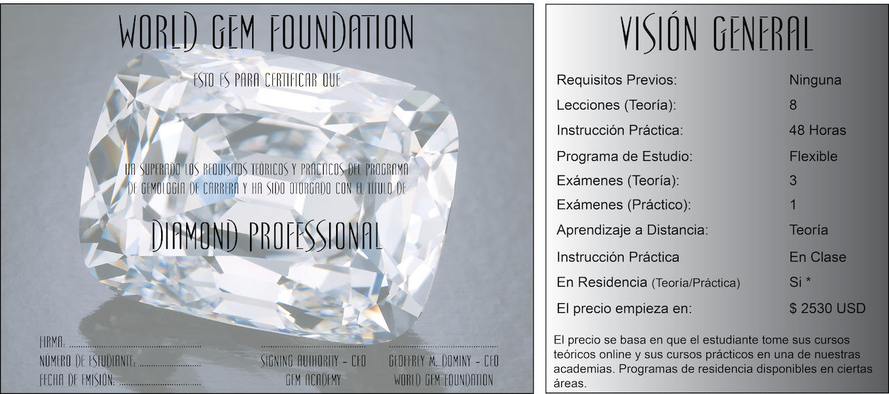 Programa de Diploma Profesional de Diamante